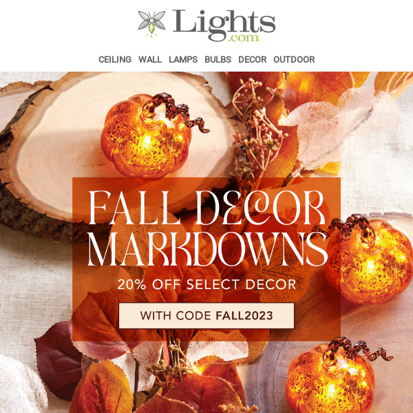 20% off Select  Seasonal Decor 😍 | Lights.com