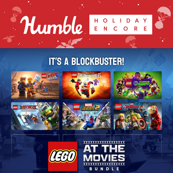 Play the movies in these great LEGO games 🌟 Holiday Encore event - Humble  Bundle