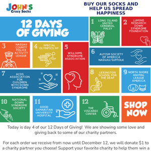 Day 4: 12 Days of Giving!