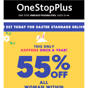 ***RE: 55% off ALL Women Within Tops