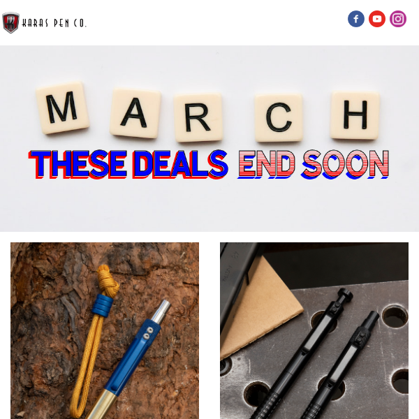 March Deals and Bundles Ending Soon