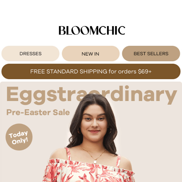 🐣 Eggstra Savings: Get $45 off Your Perfect Easter Outfit!