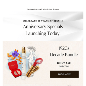 Anniversary Special: Exclusive Decade Bundles