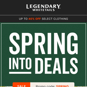 Ending Soon: Spring Into Deals