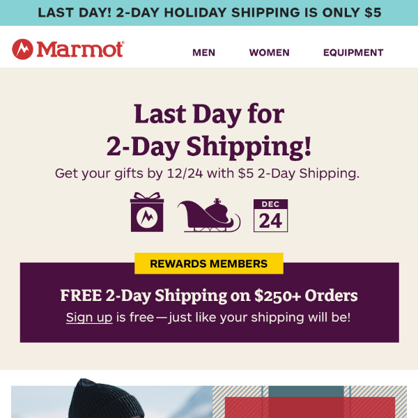 LAST DAY for 2-Day Shipping (it's only $5!)