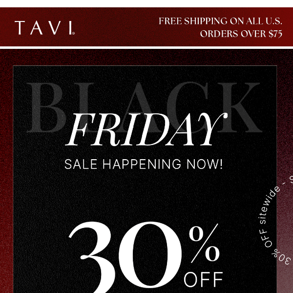 NOT A DRILL: Black Friday Sale Starts NOW