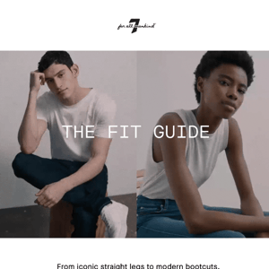 Introducing our Denim Fit Guide