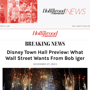 Disney Town Hall Preview: What Wall Street Wants From Bob Iger
