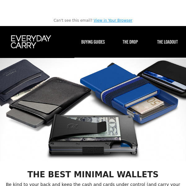 Celebrate National Wallet Day with the Best Minimal Wallets & More!