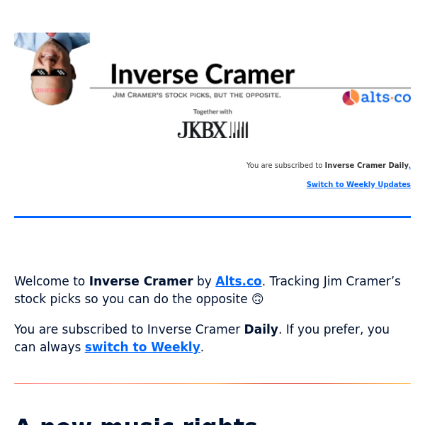🙃 Inverse Cramer September 8
