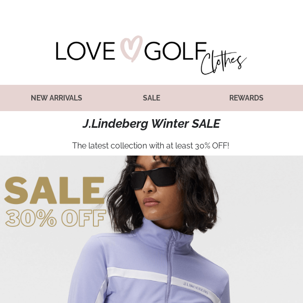 J.Lindeberg Winter SALE | Now on