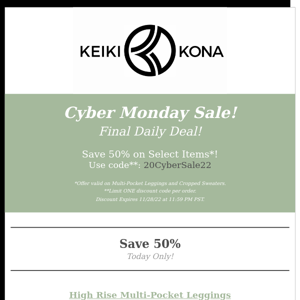 *Beep Boop* 🤖 Cyber Monday Sale!