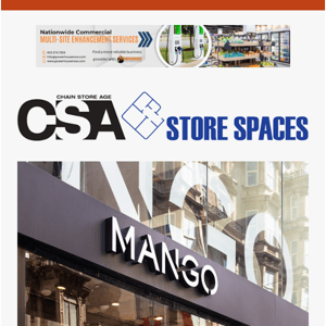 Store Spaces: Mango in big expansion; Nordstrom Rack's 2024 store lineup; Online pets supplies retailer to open vet care outposts
