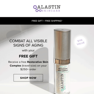 Final Day for a Free Anti-Aging Gift