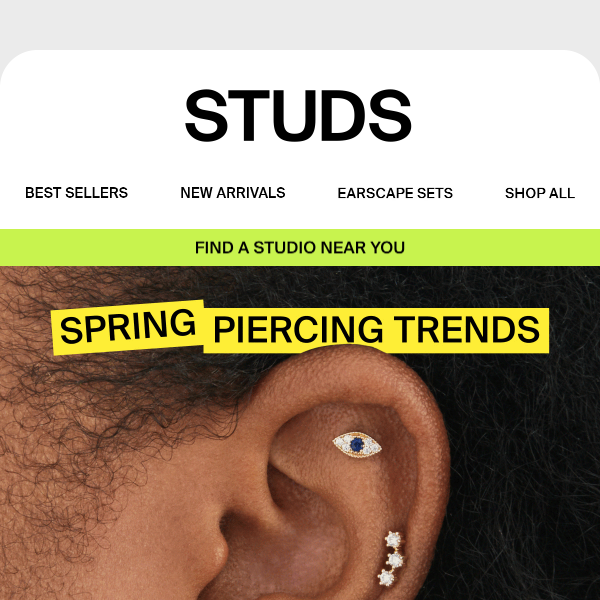 New piercings for spring? Absolutely. - Studs