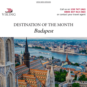 Brilliant Budapest beckons