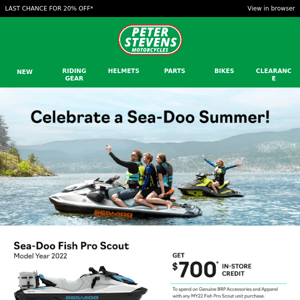 Celebrate Summer with special offers from Sea-Doo 🔥