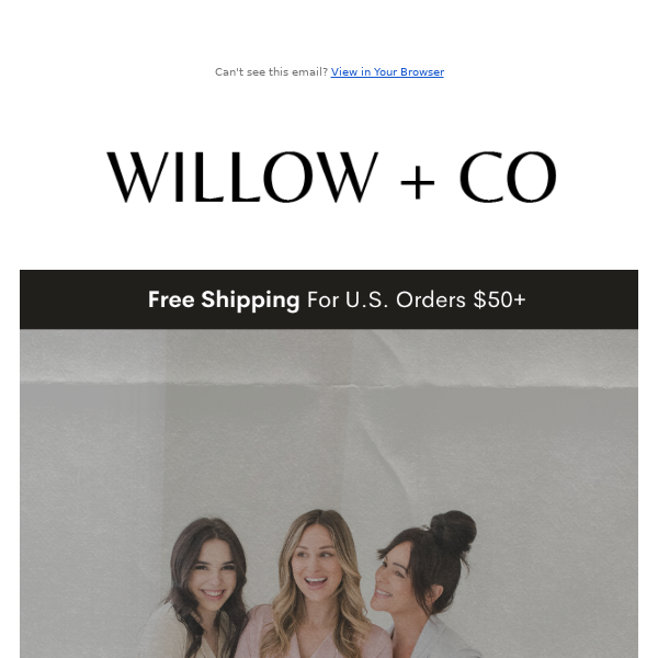 Willow + Co for Mamas! 50% OFF 🏷️