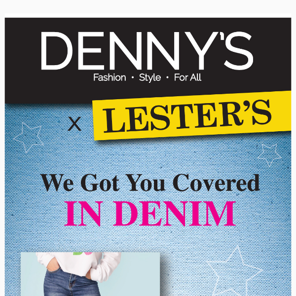 👖MICA Denim... WE GOT YOU COVERED!