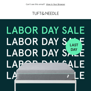 Save BIG for Labor Day