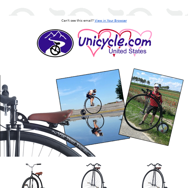 Transform Your Ride with a Penny Farthing Unicycle