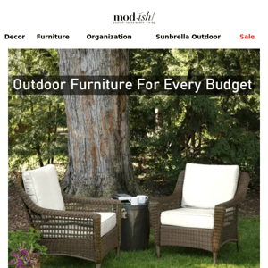 Outdoor & Patio Furniture for all Budgets! Lowest Prices Online