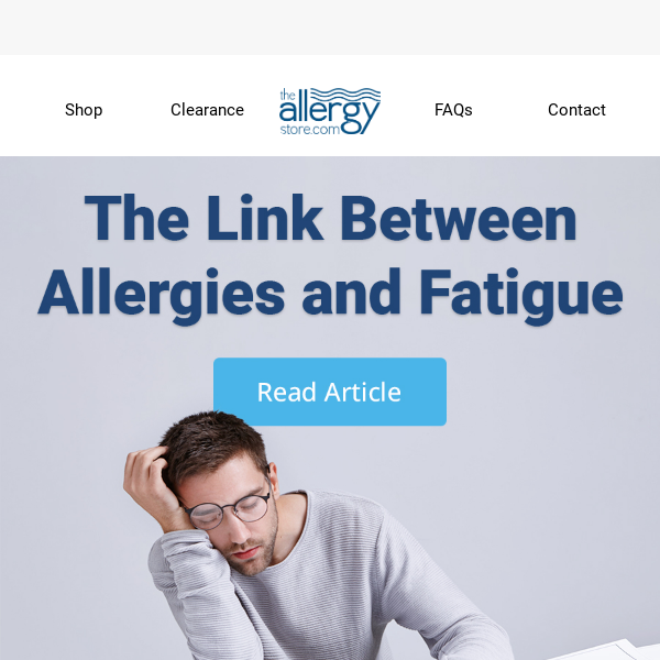 The Link Between Allergies and Fatigue