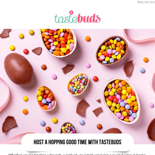 🌼🍽️ Elevate Your Easter Gathering with Tastebuds Delights! 🐰✨