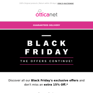 🛍️ Black Friday’s offers continue