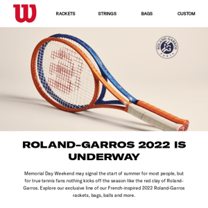 ROLAND-GARROS 2022 IS UNDERWAY