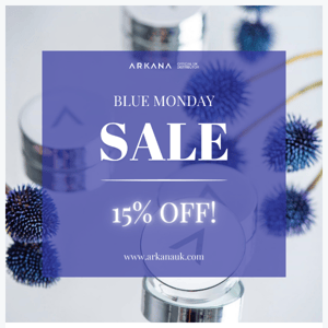 💙Beat the blues, 15% OFF today only!🌟