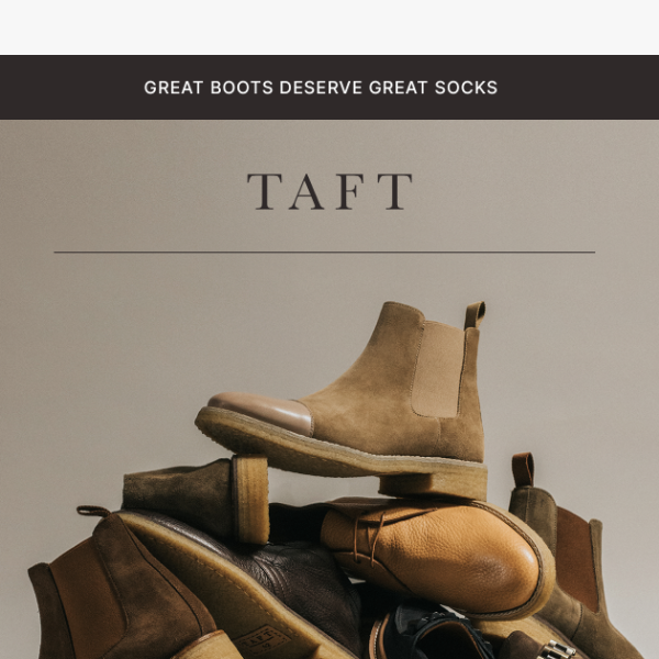 Taft boots hot sale discount code