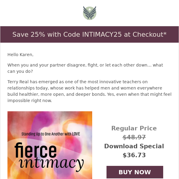 Fierce Intimacy – Sounds True