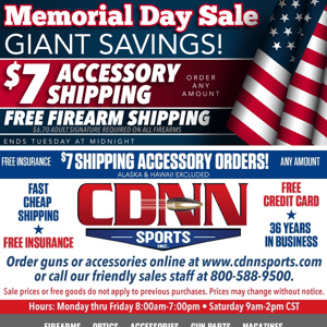 Great Handgun Deals and Best Selling Pistol Magazines!! - Call 800-588-9500