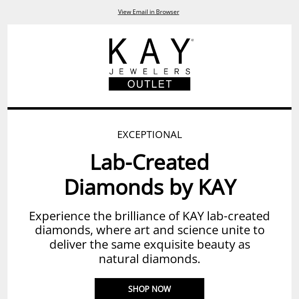 Experience the Brilliance of Lab-Created Diamonds by KAY 💎