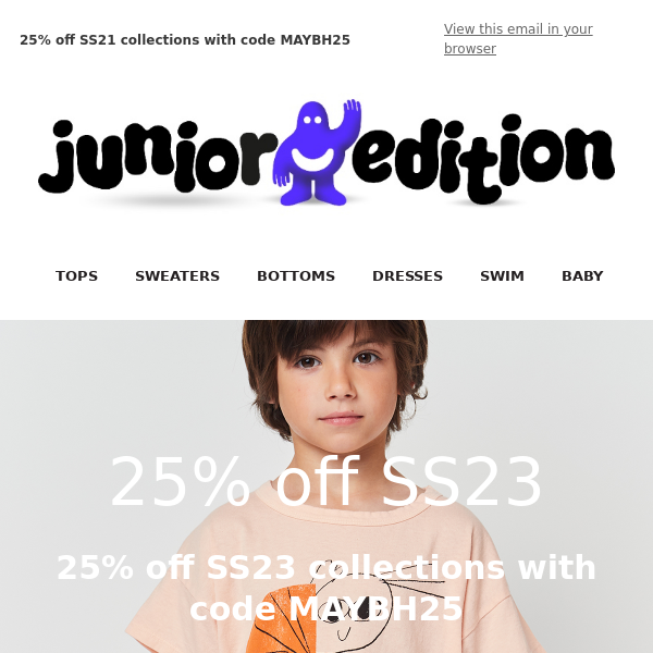 🌞 Take 25% off SS23 collections - code inside