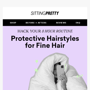 Protect Hair While You Sleep ☁️