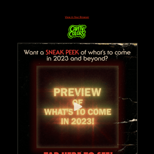 👀 2023 Sneak Peek! 🎃