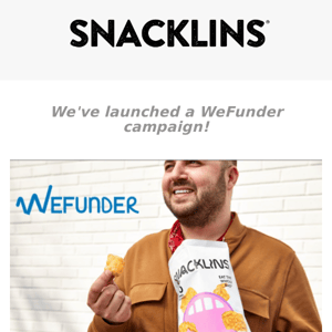 Become A Part of The Snacklins Family Today!