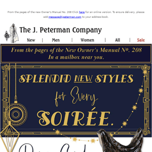 Splendid New Styles for Every Soirée