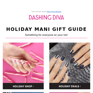 Holiday Mani Gift Guide 🎁