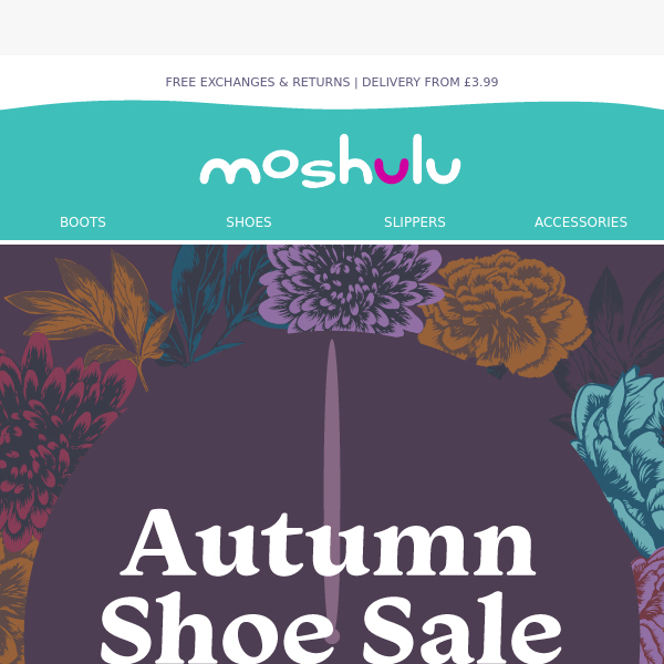 Beat the Clock! Autumn Shoe Sale Ends Midnight ⏰