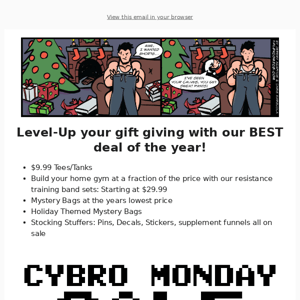 💪CyBRO Monday Sale: Up to 80% OFF SiteWide