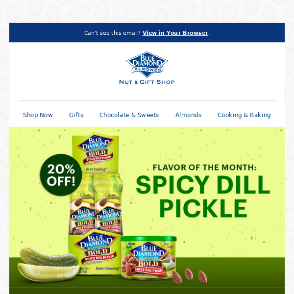 20% off Spicy Dill Pickle 🔥💚