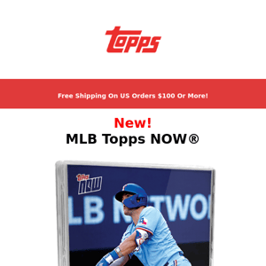 MLB Topps NOW® is live!