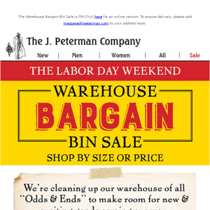 Don't Miss Our Labor Day Weekend Sale Event