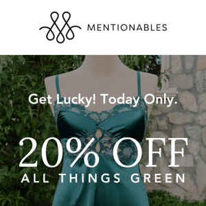 🍀20% off 🍀LUCKY YOU!! 🍀