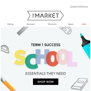 School Essentials for Term 1 Success ✏️📓🎒