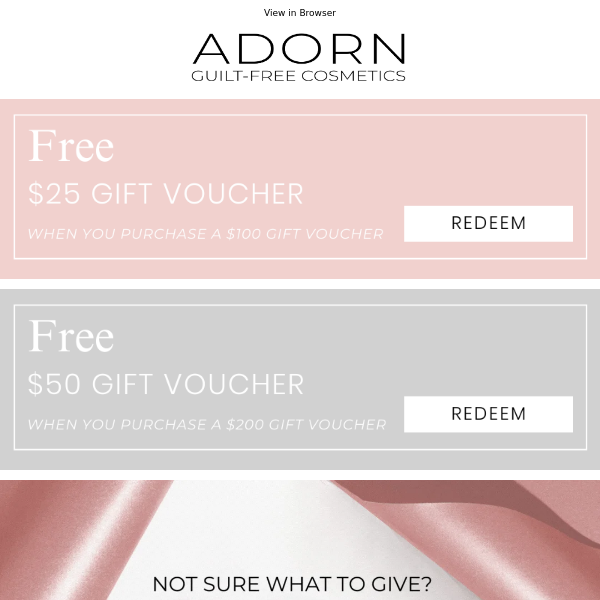 Last Chance to Get Your Complimentary *$50 Voucher!