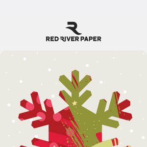 Happy Holidays Red River Paper​!